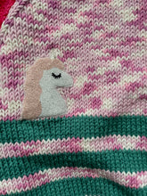 Load image into Gallery viewer, 2-3 years - Pink and green “Unicorn” jumper

