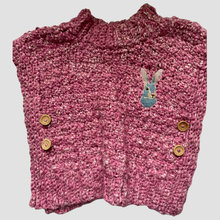 Load image into Gallery viewer, 4-5 years - Rose pink sleeveless poncho
