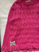 Load image into Gallery viewer, 5-6 years - Pink heart “Fox” jumper
