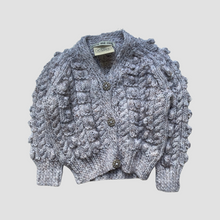 Load image into Gallery viewer, 06-12 months - Lilac pom pom cardigan
