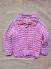 Load image into Gallery viewer, 12-18 months - Pink collared jumper
