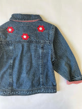Load image into Gallery viewer, 2-3 years - Flower denim jacket
