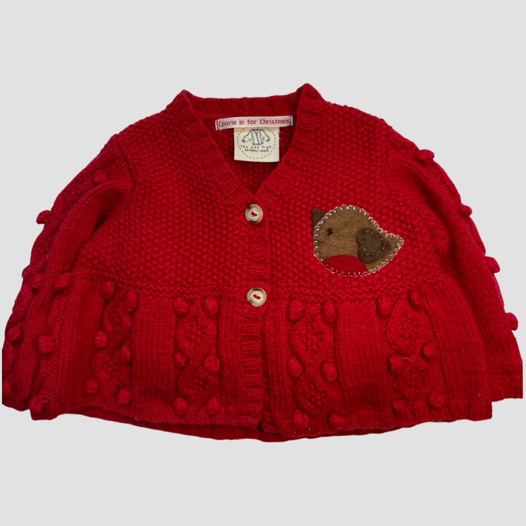 06-12 months - Red Robin cardigan