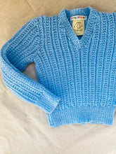 Load image into Gallery viewer, 06-12 months - Pastel blue jumper

