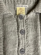 Load image into Gallery viewer, 3-4 years - Grey Penguin cardigan
