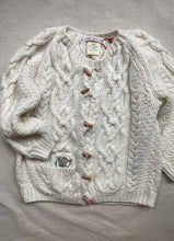 Load image into Gallery viewer, 5-6 years - Slouchy Aran duffle cardigan
