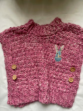 Load image into Gallery viewer, 4-5 years - Rose pink sleeveless poncho

