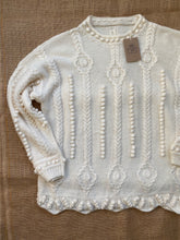 Load image into Gallery viewer, Size 14-16 - Cream popcorn jumper
