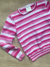 Load image into Gallery viewer, 2-3 years - Raspberry ripple jumper
