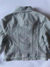 Load image into Gallery viewer, 4-5 years - Crew striped denim jacket
