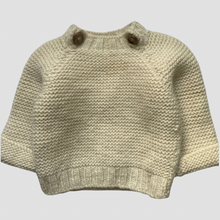 Load image into Gallery viewer, 06-12 months - Chunky cream jumper
