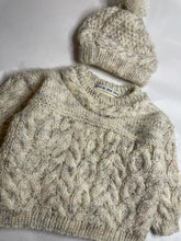 Load image into Gallery viewer, 0-6 months - Little Aran Jumper and Hat
